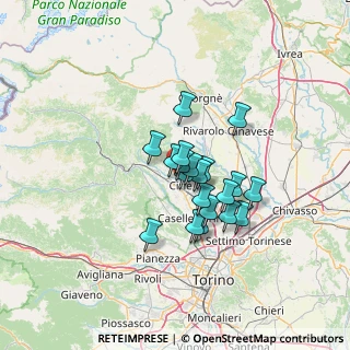 Mappa Località S. Apollonia, 10070 San Carlo Canavese TO, Italia (9.359)
