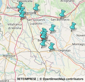 Mappa Via Vincenzo Monti, 37051 Bovolone VR, Italia (13.87333)