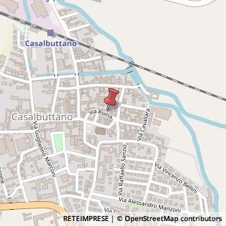 Mappa Via Roma, 41, 26011 Casalbuttano ed Uniti, Cremona (Lombardia)