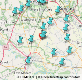 Mappa Str. Vigentina, 27010 San Genesio ed Uniti PV, Italia (9.26)