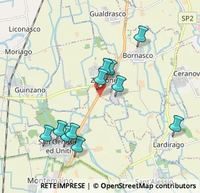 Mappa Str. Vigentina, 27010 San Genesio ed Uniti PV, Italia (1.86273)