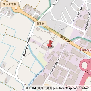Mappa Via Villette, 14, 27021 Casorate Primo, Pavia (Lombardia)