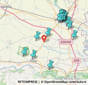 Mappa SP455 km 9.762, 13034 Desana VC, Italia (8.925)