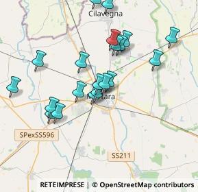 Mappa Via Ercole Marelli, 27036 Pavia PV, Italia (3.549)