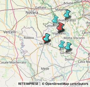 Mappa 27036 Pavia PV, Italia (11.68167)