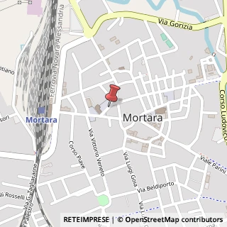Mappa Piazza Carlo Alberto, 12, 27036 Mortara, Pavia (Lombardia)