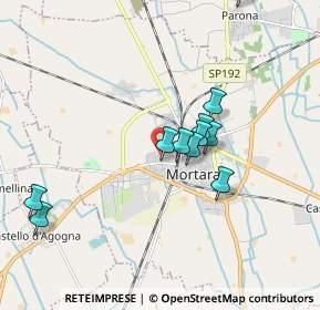 Mappa Via Fosse Ardeatine, 27036 Mortara PV, Italia (1.68182)