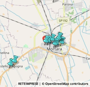 Mappa Via Fosse Ardeatine, 27036 Mortara PV, Italia (1.54818)