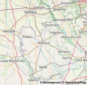 Mappa 27036 Mortara PV, Italia (15.528)