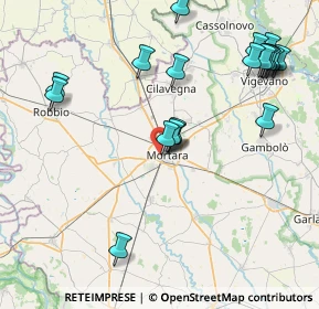 Mappa Via Maria Montessori, 27036 Mortara PV, Italia (9.3215)