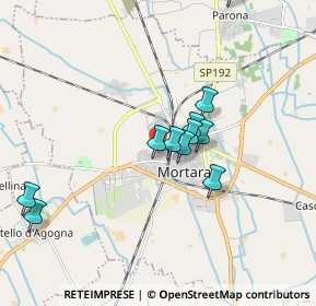 Mappa Via Maria Montessori, 27036 Mortara PV, Italia (1.61545)