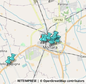 Mappa Via Maria Montessori, 27036 Mortara PV, Italia (1.48727)