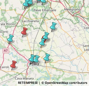 Mappa S.p 205, 27010 San Genesio ed Uniti PV, Italia (9.65)