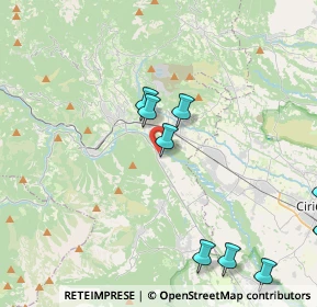 Mappa Via Barra, 10070 Cafasse TO, Italia (5.90917)