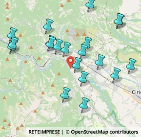 Mappa Via Barra, 10070 Cafasse TO, Italia (4.265)