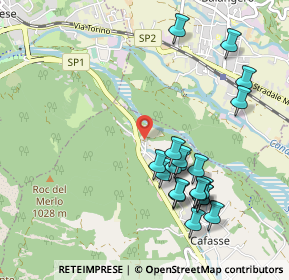 Mappa Via Barra, 10070 Cafasse TO, Italia (1.053)