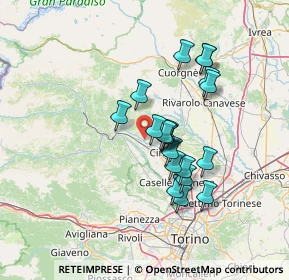 Mappa Piazza IV Novembre, 10070 Grosso TO, Italia (11.4355)