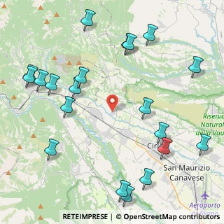 Mappa Piazza IV Novembre, 10070 Grosso TO, Italia (5.4475)