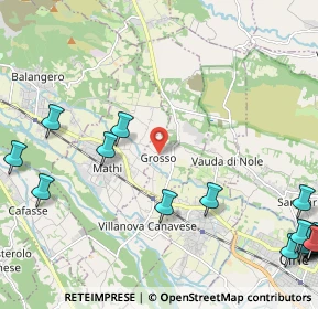 Mappa Piazza IV Novembre, 10070 Grosso TO, Italia (3.598)