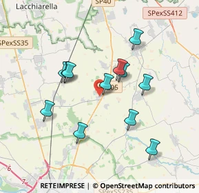 Mappa Viale Isonzo, 27010 Zeccone PV, Italia (3.275)