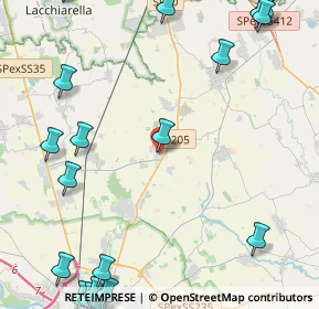 Mappa Viale Isonzo, 27010 Zeccone PV, Italia (6.8565)