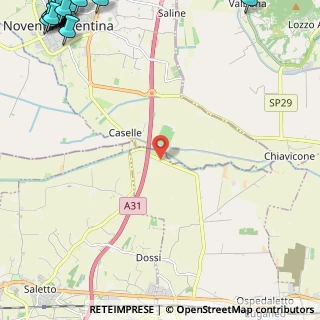Mappa Via Santa Croce, 36025 Noventa vicentina VI, Italia (4.518)