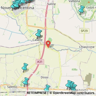 Mappa Via Santa Croce, 36025 Noventa vicentina VI, Italia (4.026)