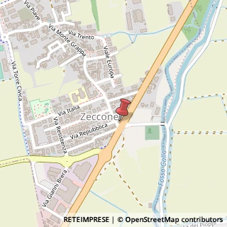 Mappa Via Monte Grappa, 188, 27010 Zeccone, Pavia (Lombardia)
