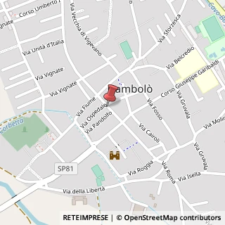 Mappa Corso Umberto I,  28, 27025 Gambolò, Pavia (Lombardia)