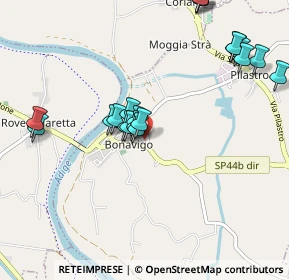 Mappa Via Ederle Carlo, 37040 Bonavigo VR, Italia (1.0355)