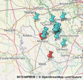 Mappa Via Emilia Bossi Gregotti, 27036 Mortara PV, Italia (11.11933)