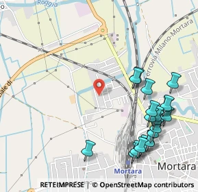 Mappa Via Emilia Bossi Gregotti, 27036 Mortara PV, Italia (0.63)