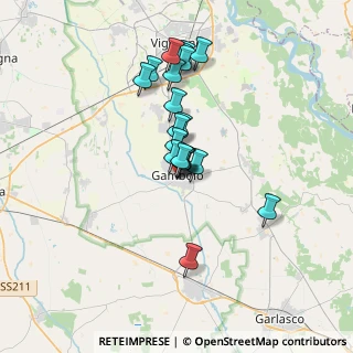 Mappa Largo S. Getulio, 27025 Gambolò PV, Italia (2.763)