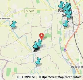 Mappa Via Canesella, 37060 Erbè VR, Italia (2.558)