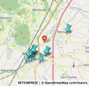 Mappa Via Piave, 35043 Monselice PD, Italia (1.73727)