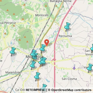 Mappa Via Piave, 35043 Monselice PD, Italia (2.90923)