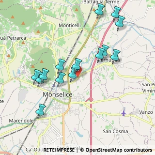 Mappa Via Piave, 35043 Monselice PD, Italia (2.04143)