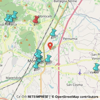 Mappa Via Piave, 35043 Monselice PD, Italia (2.58818)