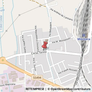 Mappa Corso Torino, 96, 27036 Mortara, Pavia (Lombardia)