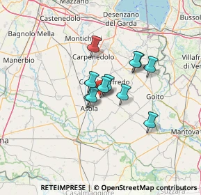 Mappa Via Solferino, 46041 Asola MN, Italia (8.47636)