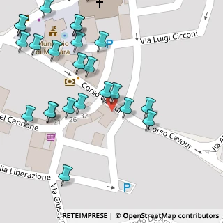 Mappa Corso Camillo Benso Conte di Cavour, 27036 Mortara PV, Italia (0.07857)