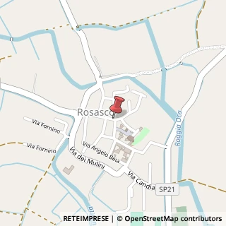 Mappa Via Roma,  4, 27030 Rosasco, Pavia (Lombardia)