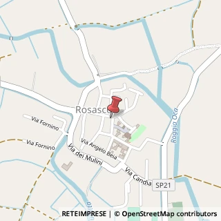 Mappa Piazza XXVI Aprile, 22, 27030 Rosasco, Pavia (Lombardia)