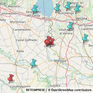 Mappa Via Levata, 46044 Goito MN, Italia (18.65083)