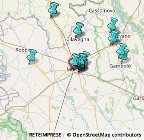 Mappa Corso Torino, 27036 Mortara PV, Italia (5.578)