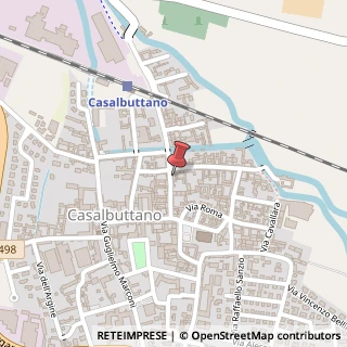 Mappa Via Felice Cavallotti, 44, 26011 Casalbuttano ed Uniti, Cremona (Lombardia)