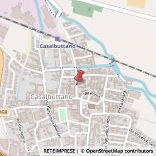 Mappa Via Felice Cavallotti, 24, 26011 Casalbuttano ed Uniti, Cremona (Lombardia)