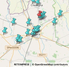 Mappa Via XX Settembre, 27036 Mortara PV, Italia (3.5225)