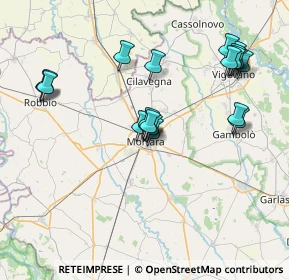 Mappa Via XX Settembre, 27036 Mortara PV, Italia (7.5805)