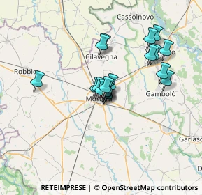 Mappa Via Fuiano, 27036 Mortara PV, Italia (5.0325)